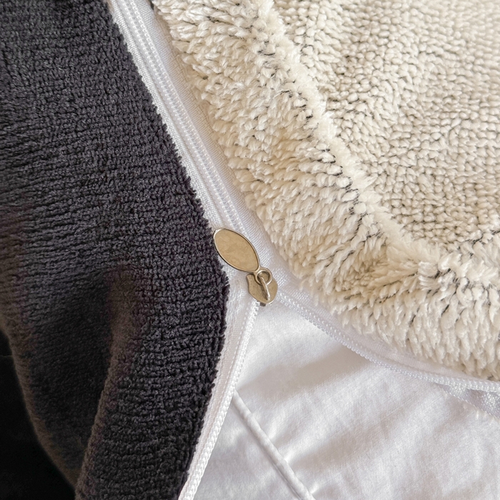 91家纺网 家纺一手货源 找家纺 小叮当家纺仓储工厂店 2025新款舒棉绒提花绣花四件套 舒棉绒提花-迷你米白