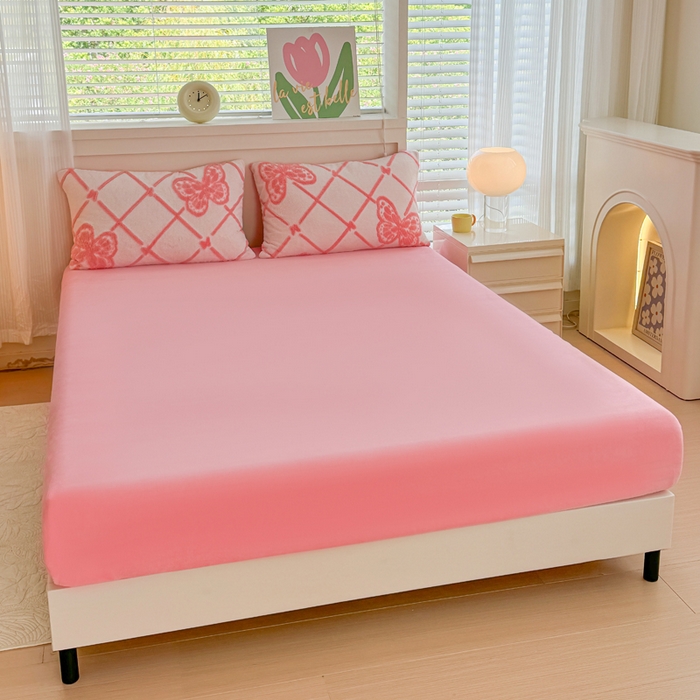 91家纺网 家纺一手货源 找家纺 小叮当家纺仓储工厂店 2025新款舒棉绒提花绣花四件套 舒棉绒提花-蝶梦