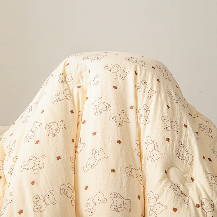 91家纺网 家纺一手货源 找家纺 （总）小叮当家纺仓储工厂店 （买家秀爆款不断货）2025新款A类母婴级卡通百分百新疆棉花被子全棉纯棉水洗棉被