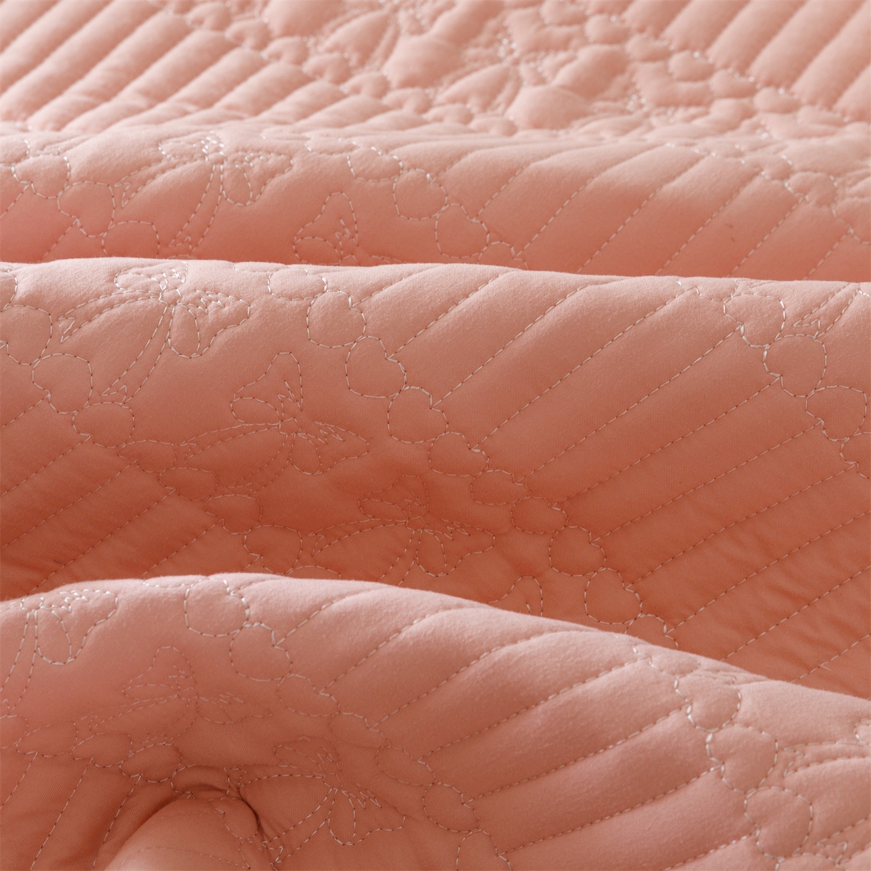 91家纺网 家纺一手货源 找家纺 （总）好儿喜家纺 2025新款A类水洗棉床裙三件套-凝香系列