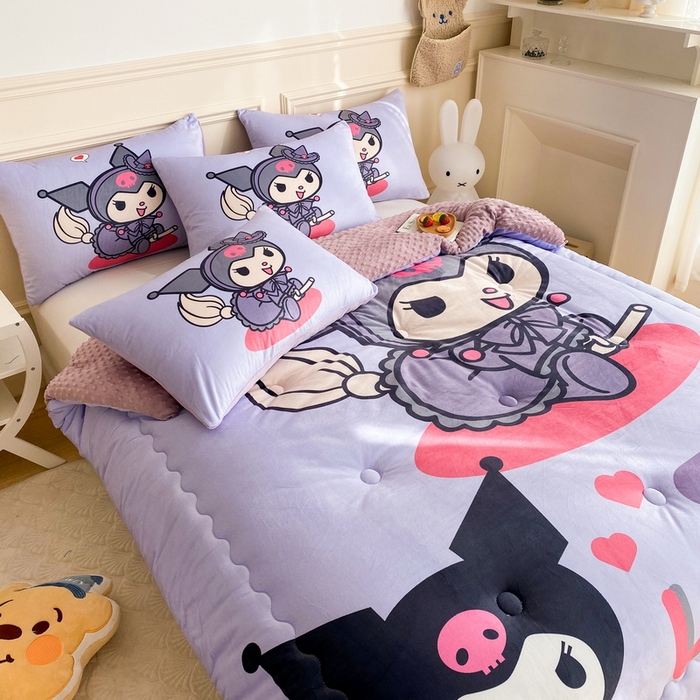 91家纺网 家纺一手货源 找家纺 （总）一电 跨境电商可真空儿童豆豆被幼儿园秋冬被芯宝宝婴儿午睡小盖被盖毯小宝宝四季通用