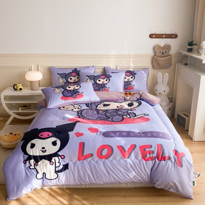 91家纺网 家纺一手货源 找家纺 （总）一电 跨境电商可真空儿童豆豆被幼儿园秋冬被芯宝宝婴儿午睡小盖被盖毯小宝宝四季通用