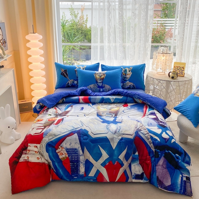 91家纺网 家纺一手货源 找家纺 （总）一电 跨境电商可真空儿童豆豆被幼儿园秋冬被芯宝宝婴儿午睡小盖被盖毯小宝宝四季通用