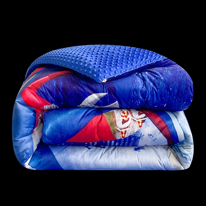 91家纺网 家纺一手货源 找家纺 （总）一电 跨境电商可真空儿童豆豆被幼儿园秋冬被芯宝宝婴儿午睡小盖被盖毯小宝宝四季通用