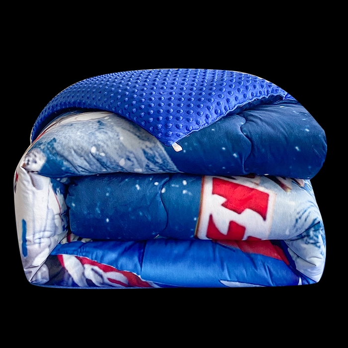 91家纺网 家纺一手货源 找家纺 一电 跨境电商可真空儿童豆豆被幼儿园秋冬被芯宝宝婴儿午睡小盖被盖毯小宝宝四季通用 奥特警卫队