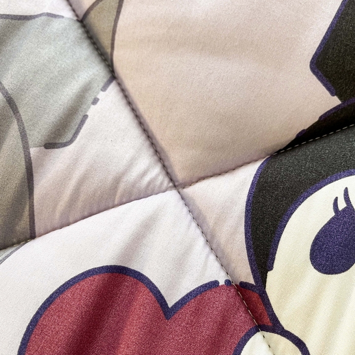 91家纺网 家纺一手货源 找家纺 一电 2024跨境电商可真空儿童被幼儿园秋冬被芯宝宝婴儿午睡小盖被盖毯小宝宝四季通用 爱心库洛米