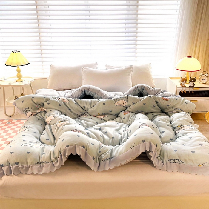 91家纺网 家纺一手货源 找家纺 一电 2024跨境电商可真空儿童被幼儿园秋冬被芯宝宝婴儿午睡小盖被盖毯小宝宝四季通用 星空玉桂狗