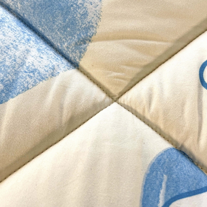 91家纺网 家纺一手货源 找家纺 一电 2024跨境电商可真空儿童被幼儿园秋冬被芯宝宝婴儿午睡小盖被盖毯小宝宝四季通用 爱心玉桂狗