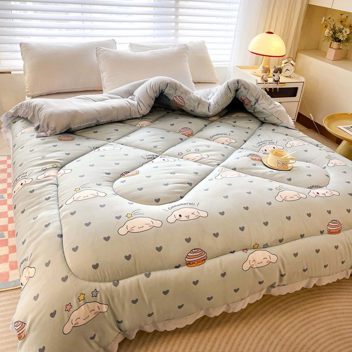 91家纺网 家纺一手货源 找家纺 一电 2024跨境电商可真空儿童被幼儿园秋冬被芯宝宝婴儿午睡小盖被盖毯小宝宝四季通用 星空玉桂狗