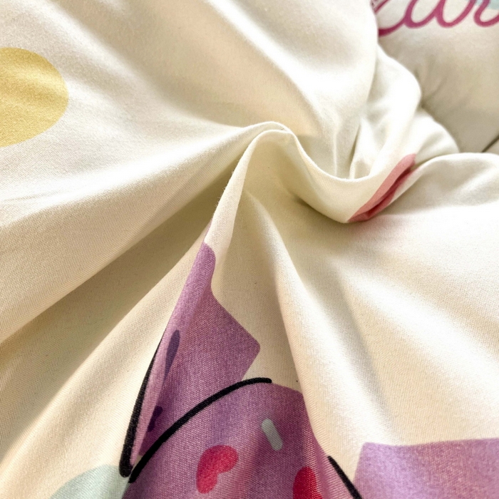 91家纺网 家纺一手货源 找家纺 一电 2024跨境电商可真空儿童被幼儿园秋冬被芯宝宝婴儿午睡小盖被盖毯小宝宝四季通用 波点库洛米