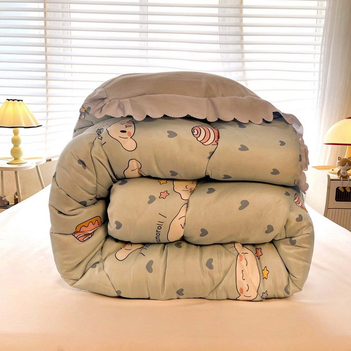 一电 2024跨境电商可真空儿童被幼儿园秋冬被芯宝宝婴儿午睡小盖被盖毯小宝宝四季通用 星空玉桂狗