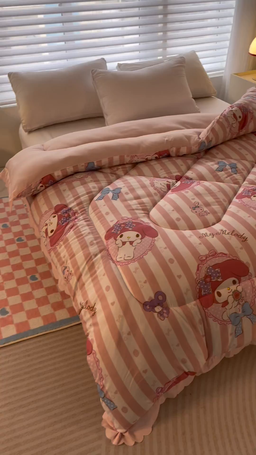 91家纺网 家纺一手货源 找家纺 一电 2024跨境电商可真空儿童被幼儿园秋冬被芯宝宝婴儿午睡小盖被盖毯小宝宝四季通用 田园美乐蒂