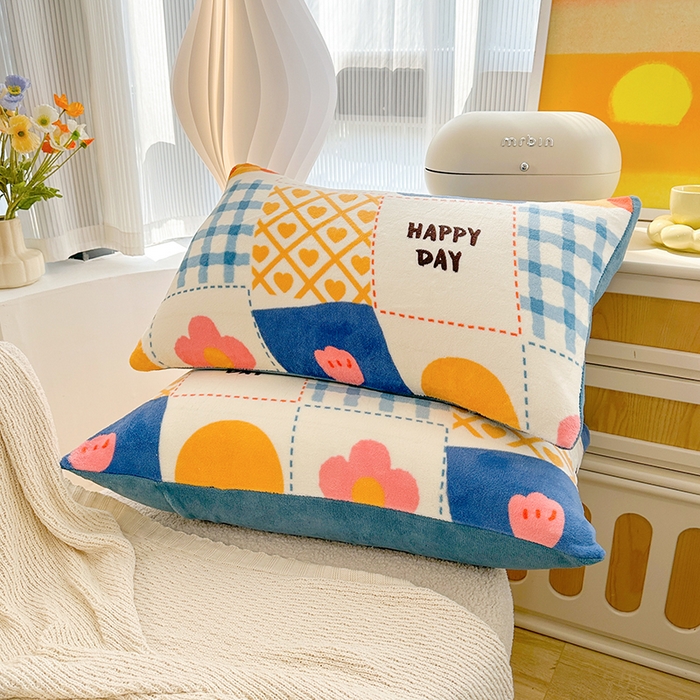 91家纺网 家纺一手货源 找家纺 斯卡诺家纺 2025小清新加厚高克重牛奶绒四件套网红直播爆款 兰心小鸭