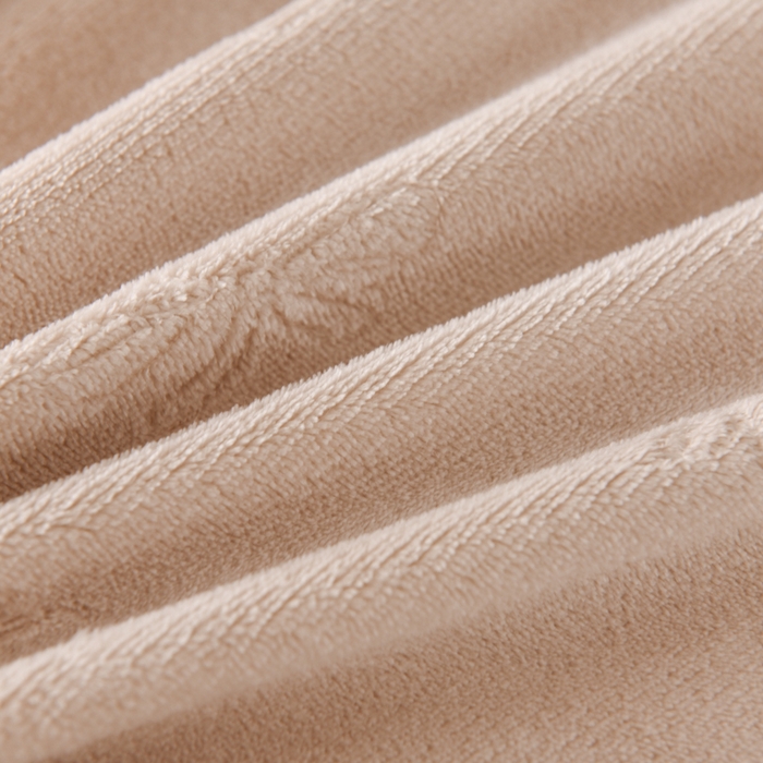 91家纺网 家纺一手货源 找家纺 米瑞娜 2025新款牛奶绒四件套 蝴蝶结-奶杏