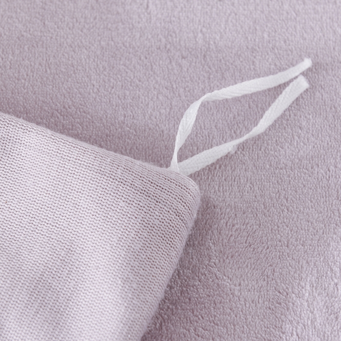 91家纺网 家纺一手货源 找家纺 米瑞娜 2025新款牛奶绒四件套 蝴蝶结-香芋紫