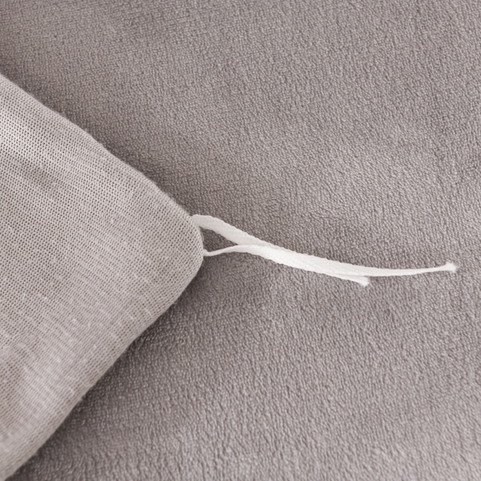 91家纺网 家纺一手货源 找家纺 米瑞娜 2025新款牛奶绒四件套 律动-粉灰