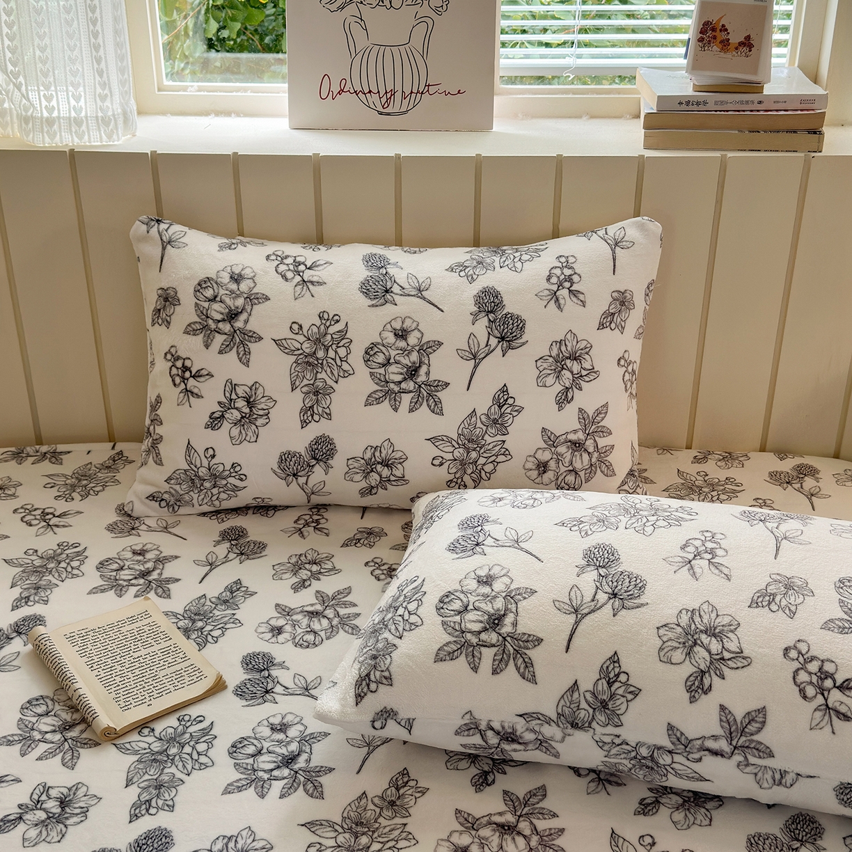 91家纺网 家纺一手货源 找家纺 （总）丽美人家纺 2025新款牛奶绒小版枕套