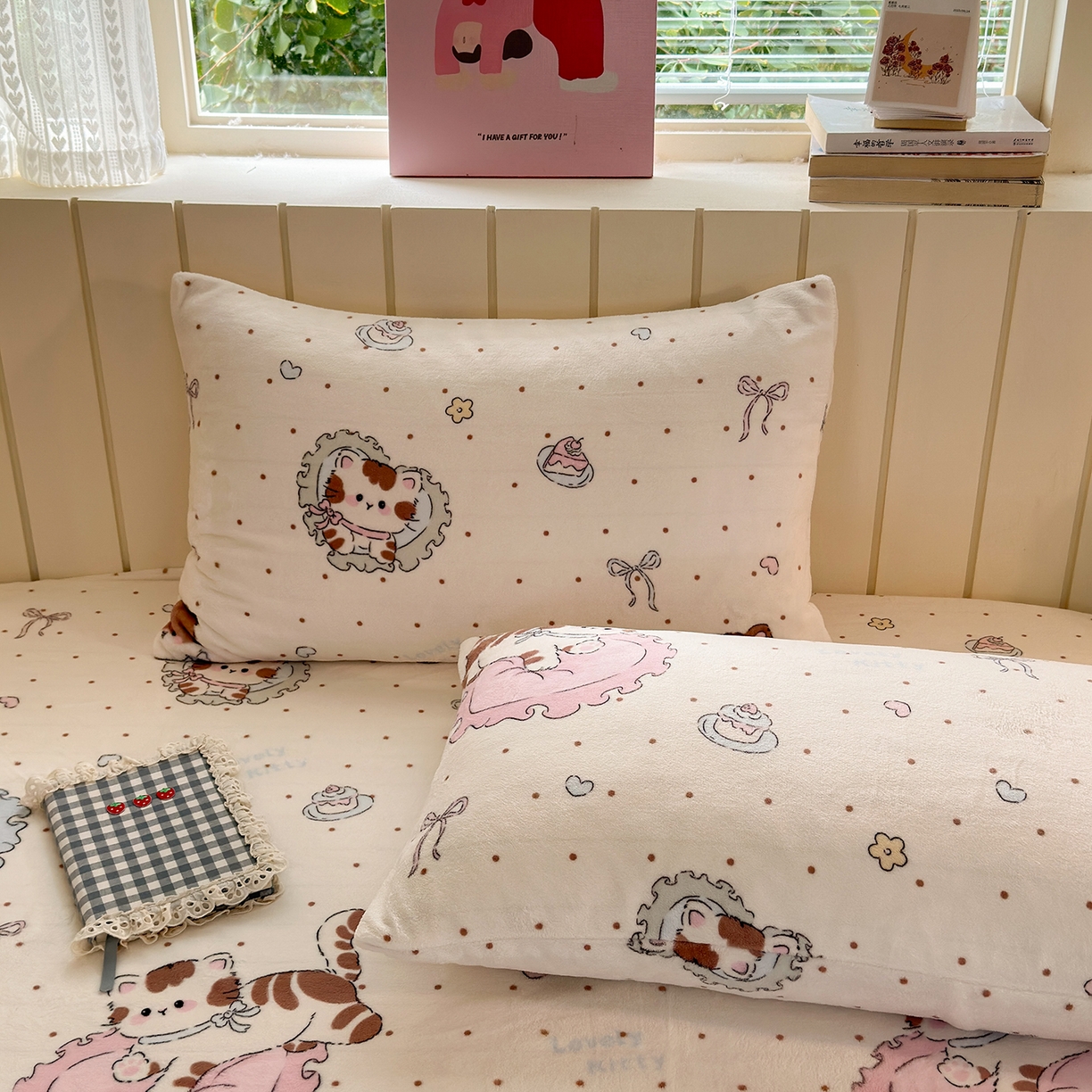 91家纺网 家纺一手货源 找家纺 （总）丽美人家纺 2025新款牛奶绒小版枕套