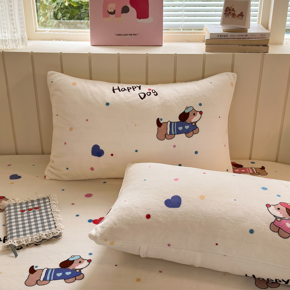 91家纺网 家纺一手货源 找家纺 （总）丽美人家纺 2025新款牛奶绒小版枕套