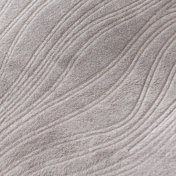 91家纺网 家纺一手货源 找家纺 米瑞娜 2025新款牛奶绒四件套 律动-浅灰