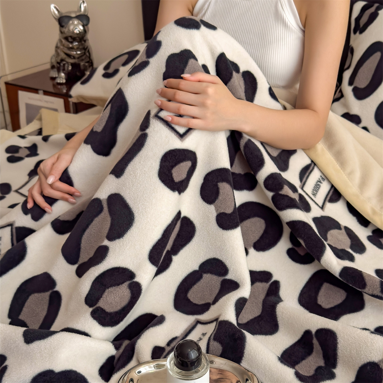 91家纺网 家纺一手货源 找家纺 （总）丝幔家纺 2025新款羊绵绒双层印花毛毯毯子