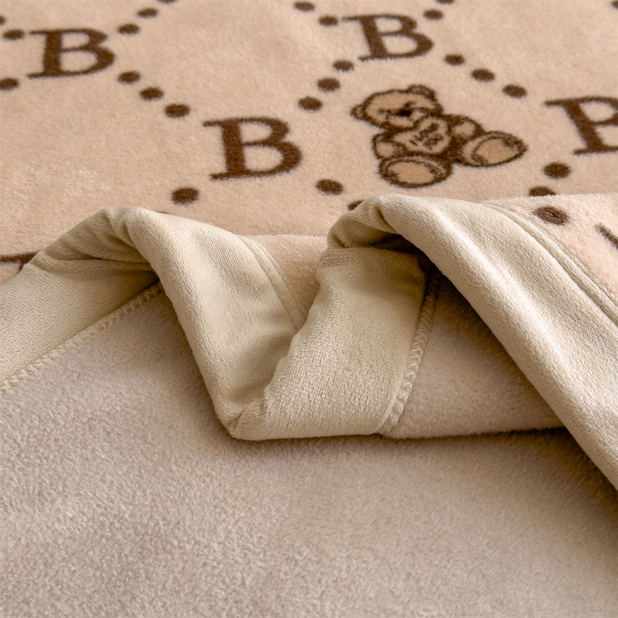 91家纺网 家纺一手货源 找家纺 丝幔家纺 2025新款羊绵绒双层印花毛毯毯子 帕泡儿