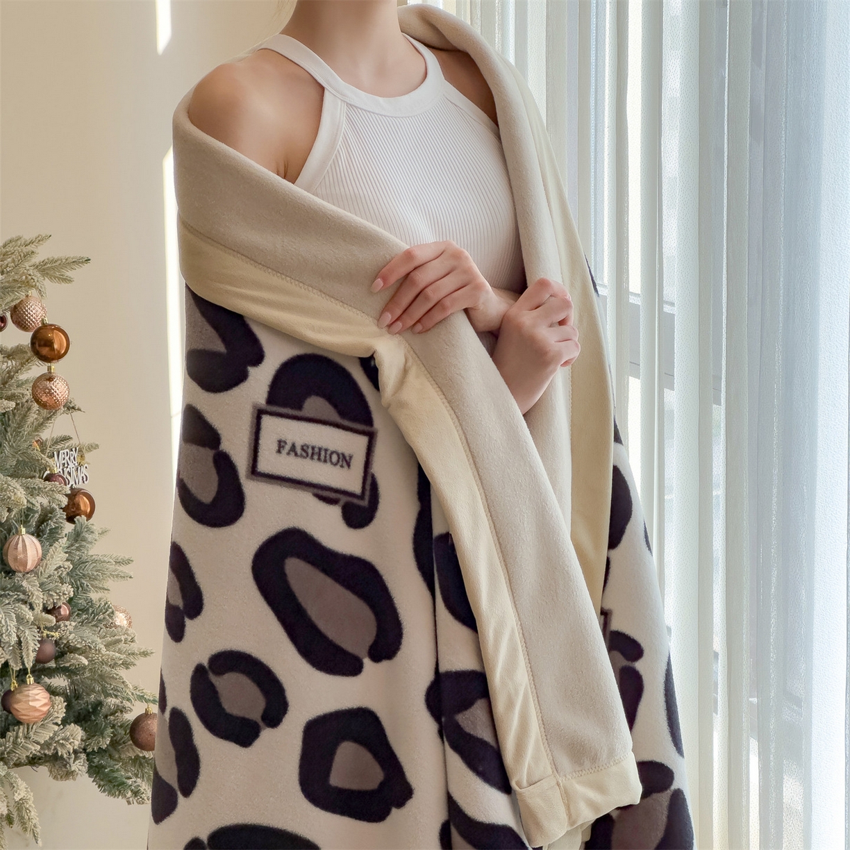 91家纺网 家纺一手货源 找家纺 （总）丝幔家纺 2025新款羊绵绒双层印花毛毯毯子