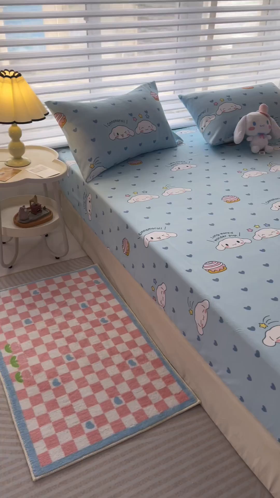 91家纺网 家纺一手货源 找家纺 一电 2024新款四季卡通床笠单件床罩床垫套防滑套宿舍儿童床单定制 星空玉桂狗