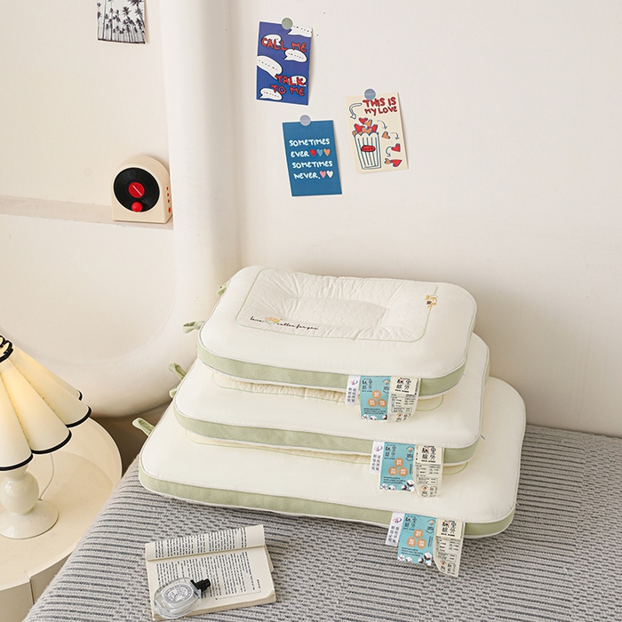 （总）鼎晟纺 2025新款棉里棉外亲子枕儿童枕学生枕棉花枕枕头枕头枕芯