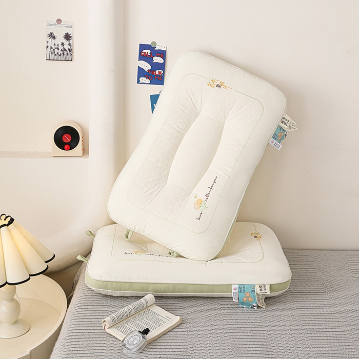 91家纺网 家纺一手货源 找家纺 （总）鼎晟纺 2025新款棉里棉外亲子枕儿童枕学生枕棉花枕枕头枕头枕芯