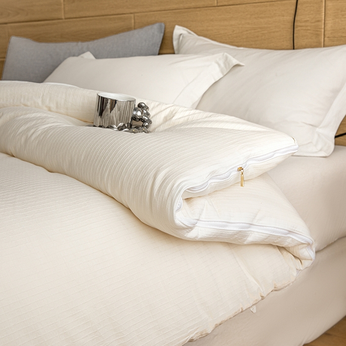 91家纺网 家纺一手货源 找家纺 （总）纪梵茜 2025新款59%大豆原棉被被子被芯场景二-豆朴