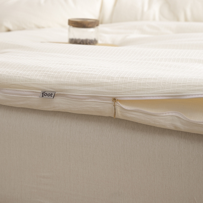 91家纺网 家纺一手货源 找家纺 （总）纪梵茜 2025新款59%大豆原棉被被子被芯场景二-豆朴