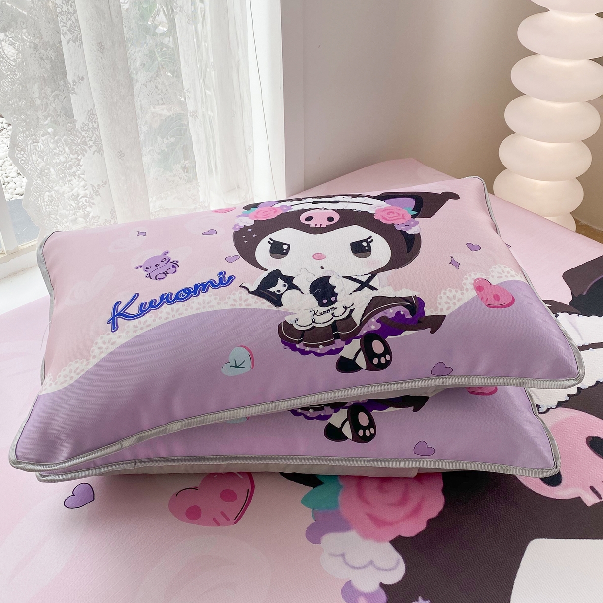 91家纺网 家纺一手货源 找家纺 （总）一电 2025新款夏季卡通冰丝凉席床单床笠可水洗凉席床笠学生宿舍单人裸睡空调席子冰丝席枕套