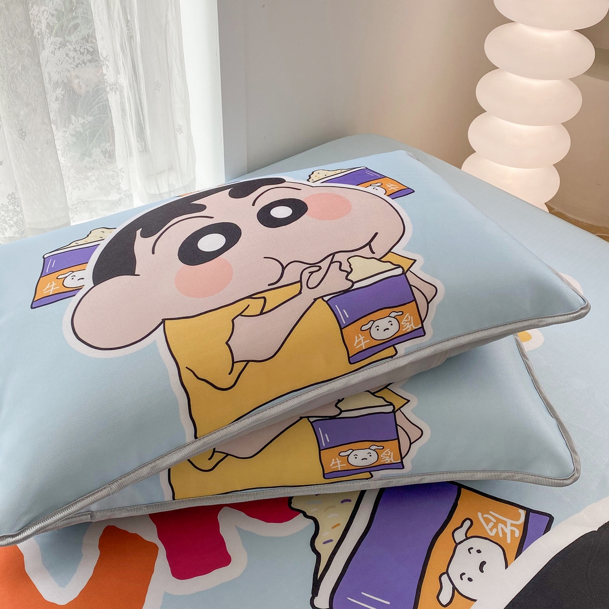 91家纺网 家纺一手货源 找家纺 （总）一电 2025新款夏季卡通冰丝凉席床单床笠可水洗凉席床笠学生宿舍单人裸睡空调席子冰丝席枕套