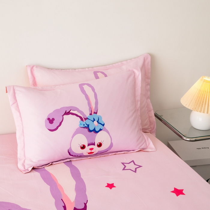 一电 2025新款跨境电商卡通学生枕头套磨毛枕套 可爱星黛露