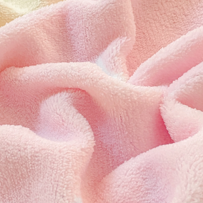 91家纺网 家纺一手货源 找家纺 斯卡诺家纺 2025小清新加厚高克重牛奶绒四件套网红直播爆款 彩虹