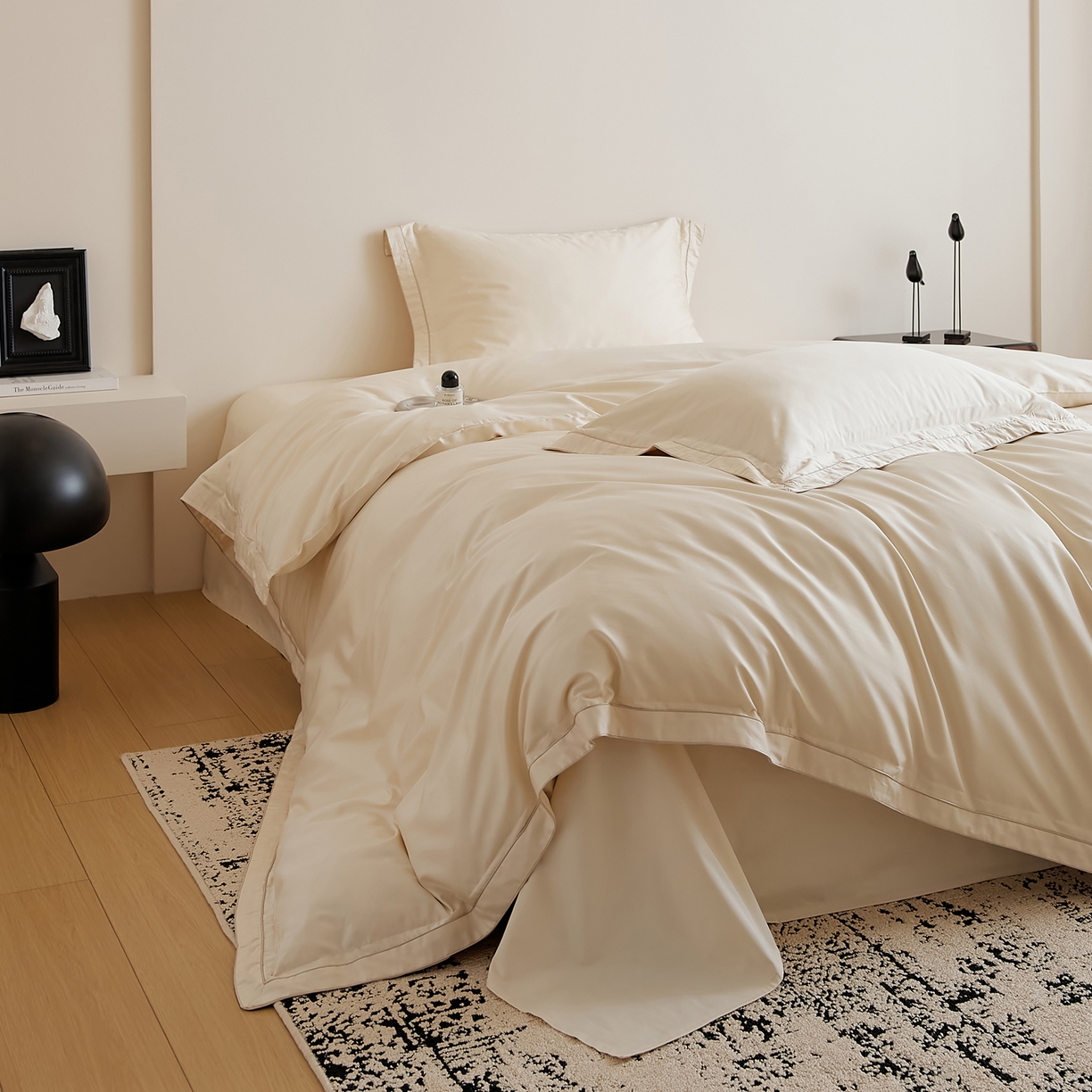 91家纺网 家纺一手货源 找家纺 （总）EH家居 2025新款秋冬长绒棉全棉纯棉四件套-云锦