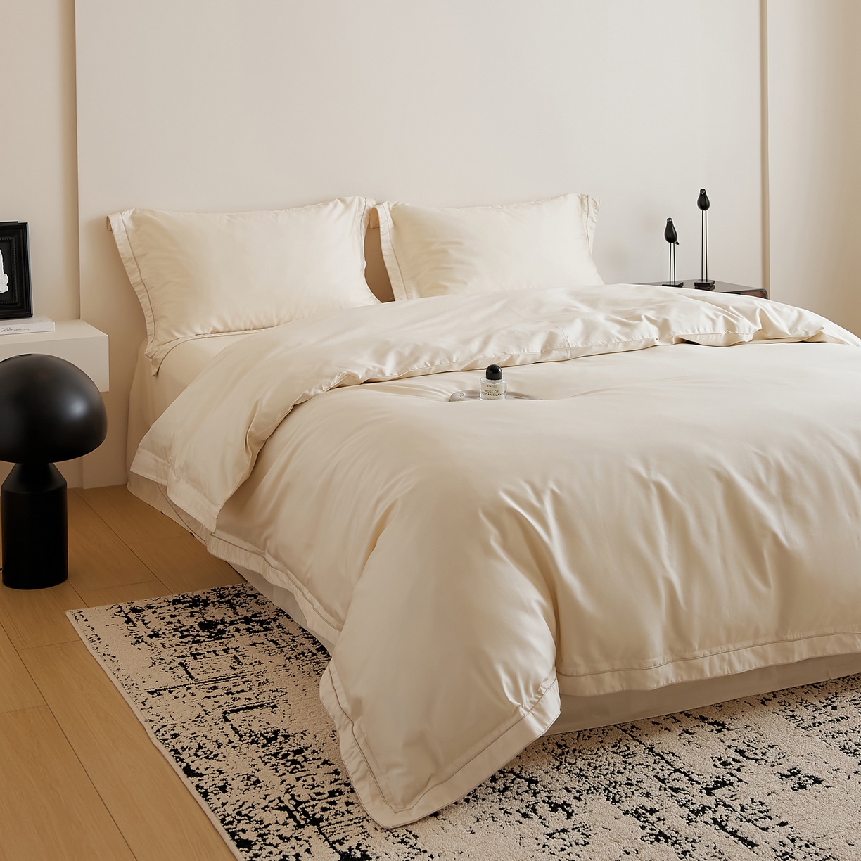 91家纺网 家纺一手货源 找家纺 （总）EH家居 2025新款秋冬长绒棉全棉纯棉四件套-云锦