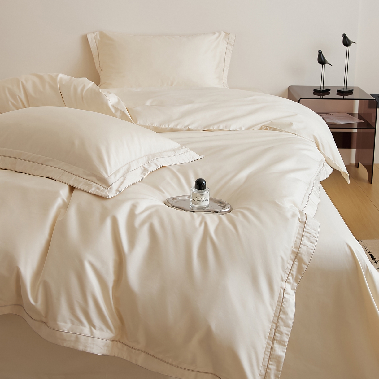 91家纺网 家纺一手货源 找家纺 （总）EH家居 2025新款秋冬长绒棉全棉纯棉四件套-云锦