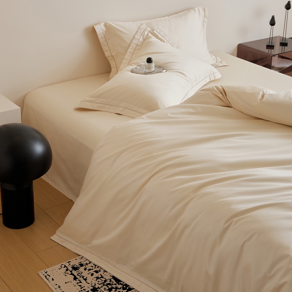 91家纺网 家纺一手货源 找家纺 （总）EH家居 2025新款秋冬长绒棉全棉纯棉四件套-云锦