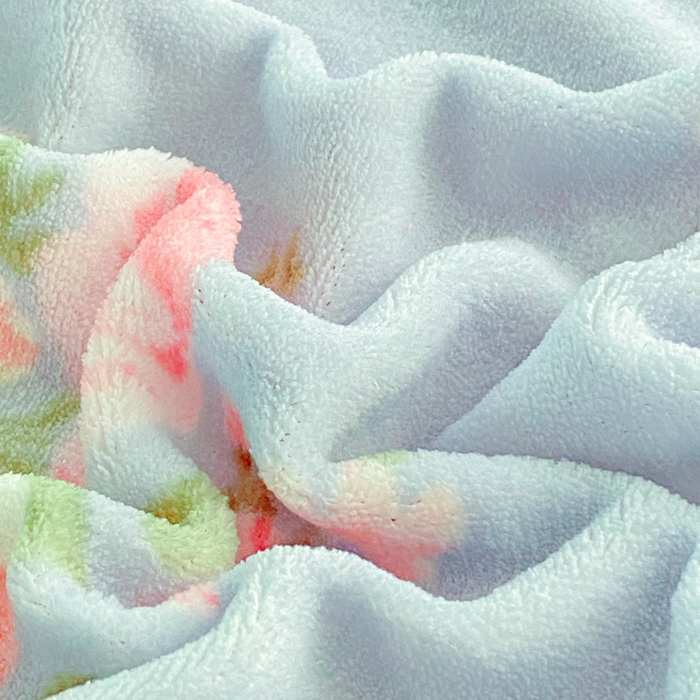 91家纺网 家纺一手货源 找家纺 斯卡诺家纺 2025小清新加厚高克重牛奶绒四件套网红直播爆款 牡丹花