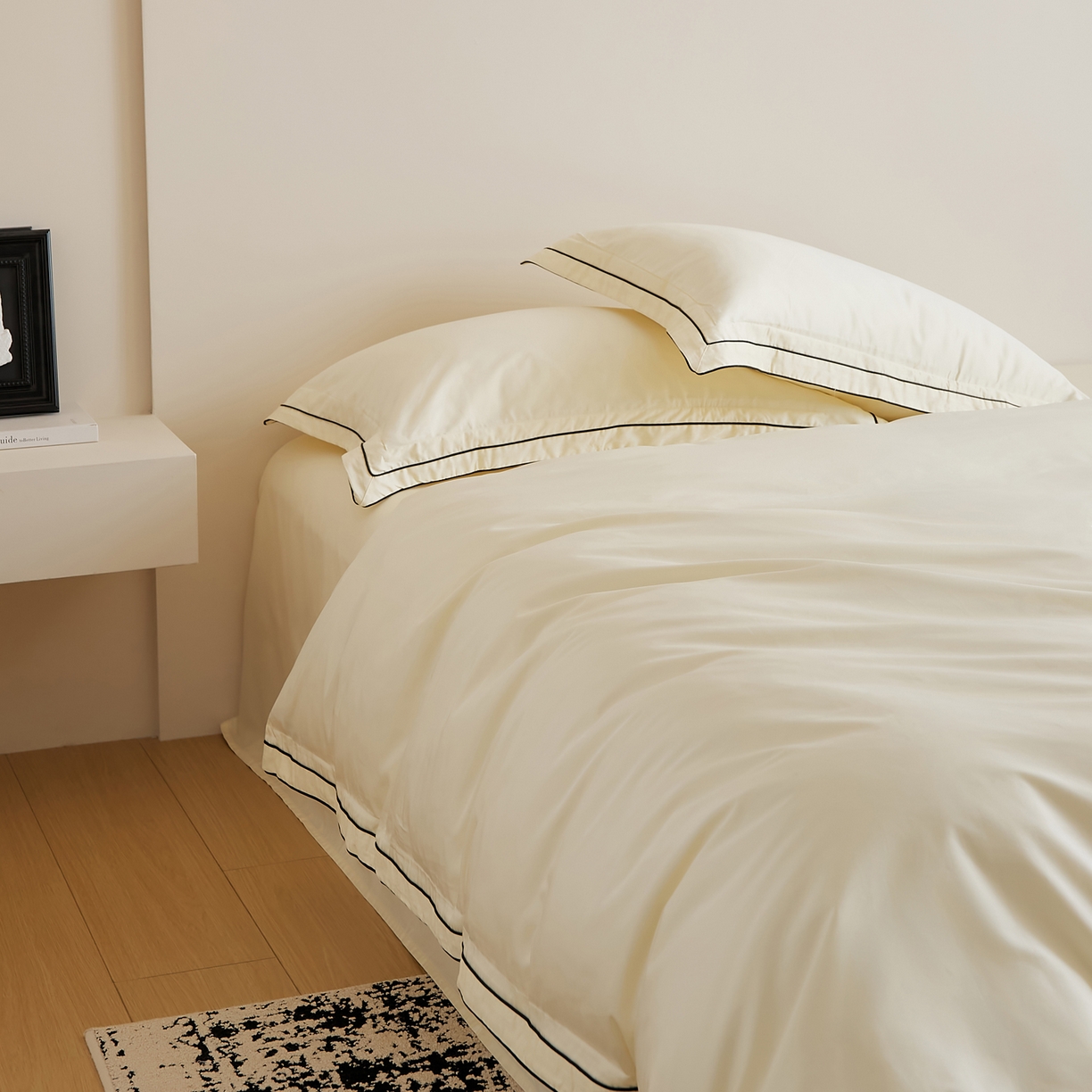 91家纺网 家纺一手货源 找家纺 EH家居 2025新款秋冬长绒棉全棉纯棉四件套-云锦 云锦-珍珠