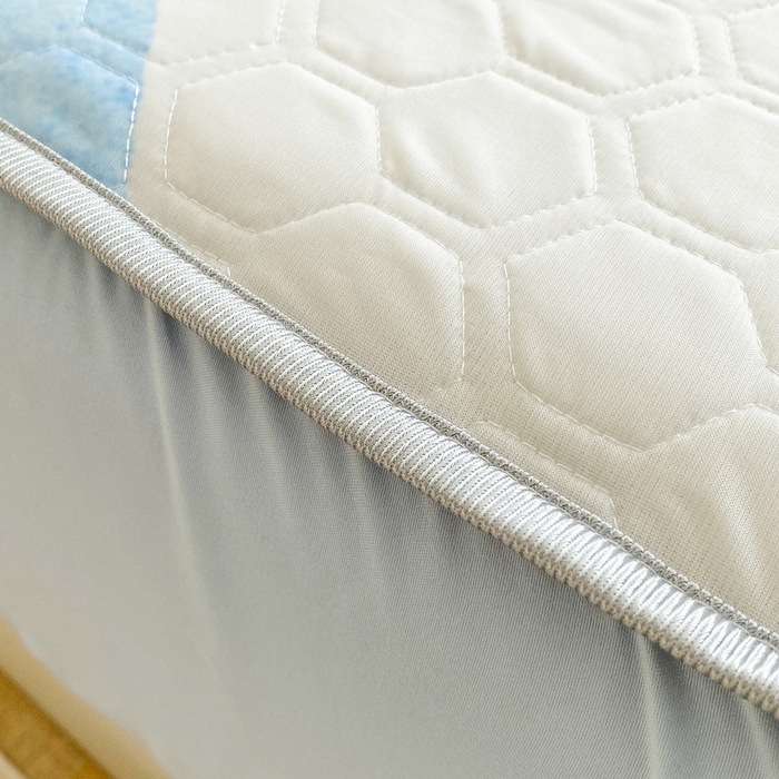 91家纺网 家纺一手货源 找家纺 一电 2025新款牛奶丝凉席床笠可水洗凉感丝凉席学生宿舍单人裸睡空调席-系列一 爱心玉桂狗