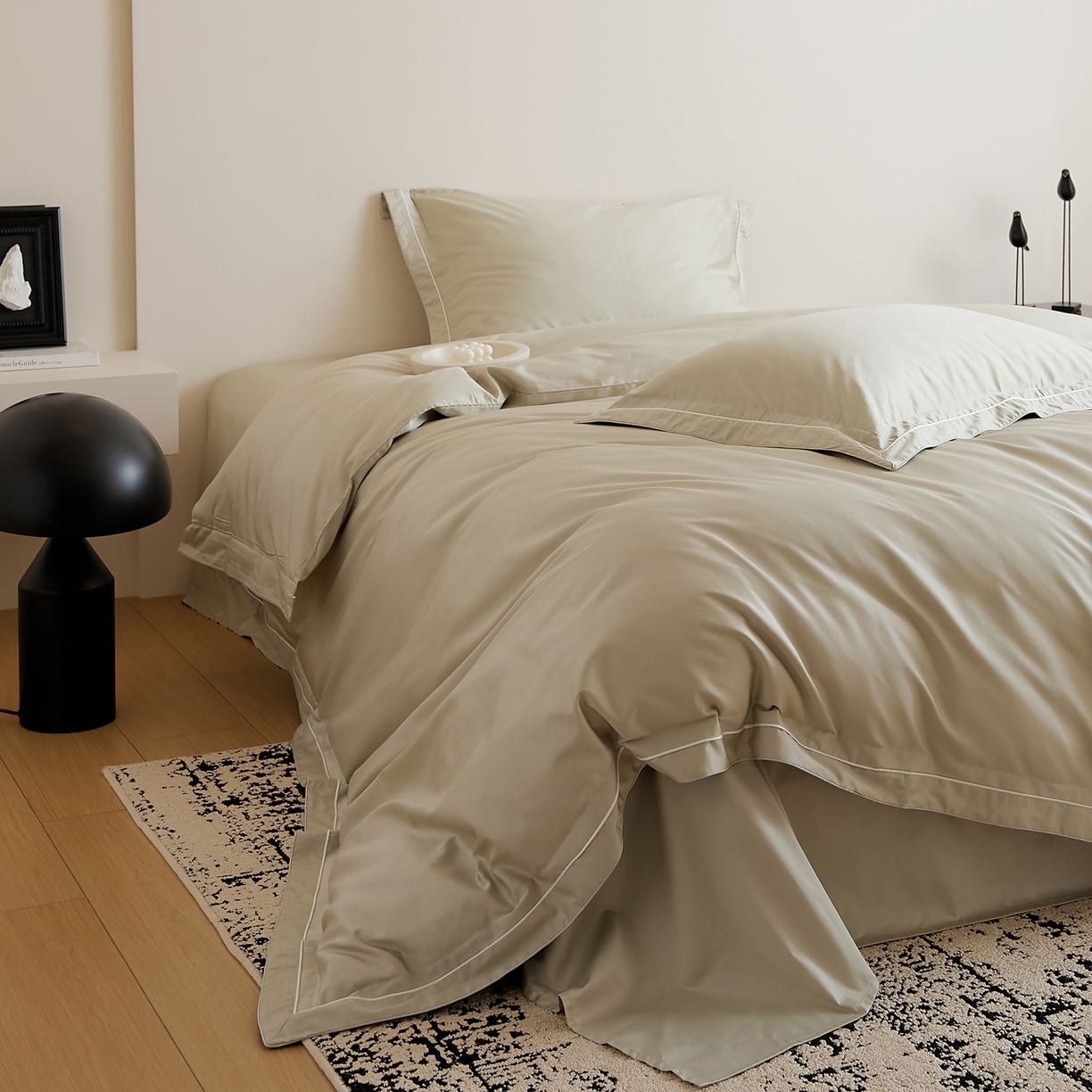 91家纺网 家纺一手货源 找家纺 EH家居 2025新款秋冬长绒棉全棉纯棉四件套-云锦 云锦-茉莉