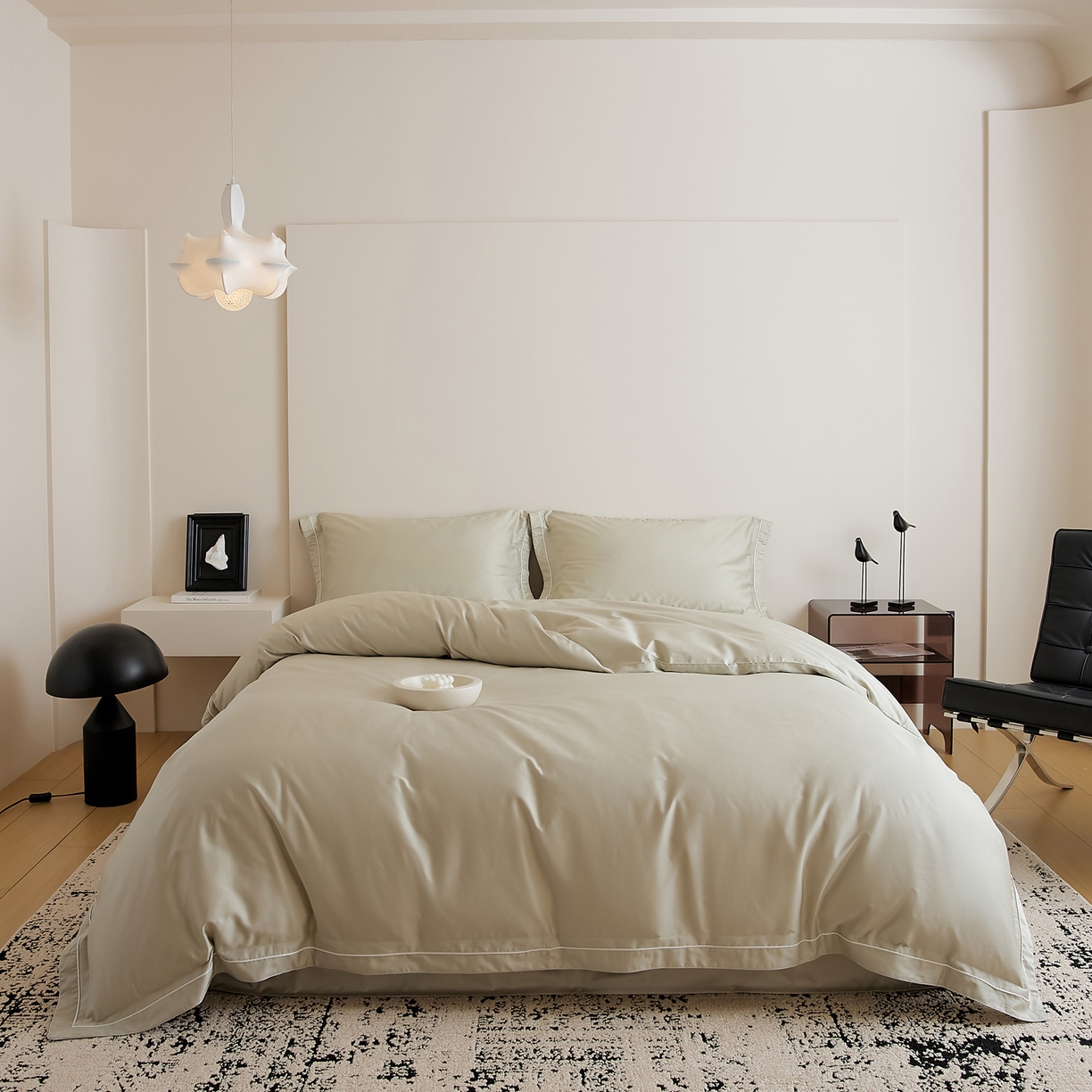 91家纺网 家纺一手货源 找家纺 EH家居 2025新款秋冬长绒棉全棉纯棉四件套-云锦 云锦-茉莉