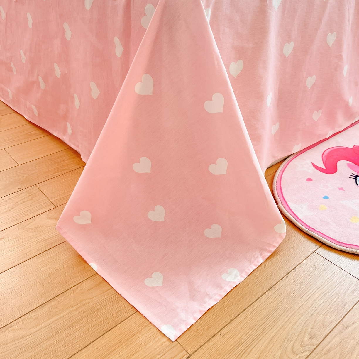 91家纺网 家纺一手货源 找家纺 （总）金爱家 2025新款纯棉大版数码印花系列四件套-小马宝莉