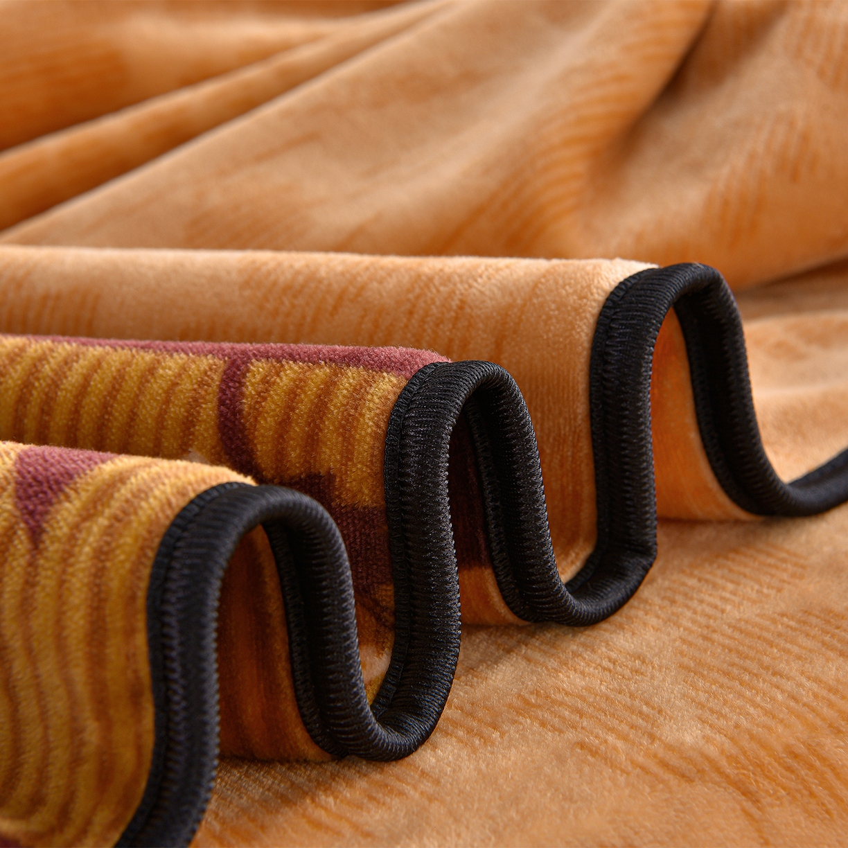 91家纺网 家纺一手货源 找家纺 赛丽雅 2025新款牛奶绒床裙四件套8-9斤法莱绒直播爆款日产2万套 晚棠