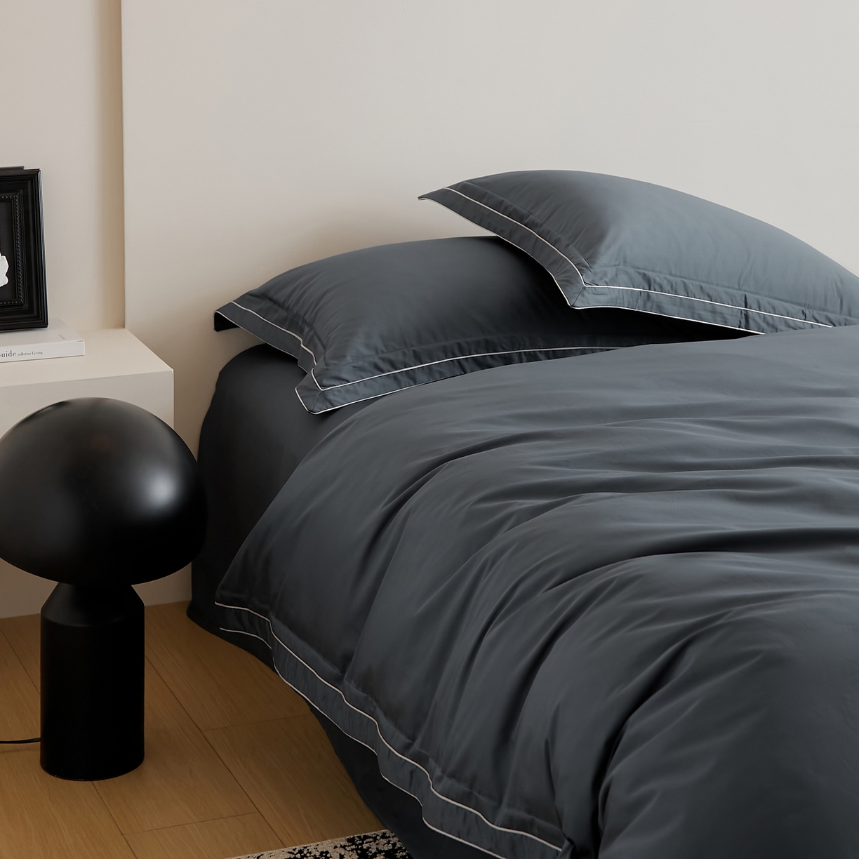 91家纺网 家纺一手货源 找家纺 EH家居 2025新款秋冬长绒棉全棉纯棉四件套-云锦 云锦-星空蓝