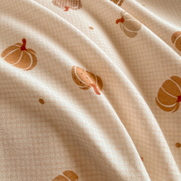 91家纺网 家纺一手货源 找家纺  大吉 2025新款加厚活性喷气磨毛棉四件套被套床单床笠学生单人三件套 南瓜派