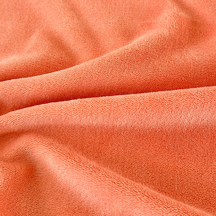 91家纺网 家纺一手货源 找家纺 富缦庭 2025新款牛奶绒绣花四件套 遇见-橙色